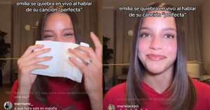 La Nación / Emilia Mernes se quebró al hablar de su nuevo EP: “No quería llorar”