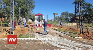 AVANZA LA CONSTRUCCIÓN DEL ORATORIO EN EL BARRIO SAN LORENZO DE TRINIDAD