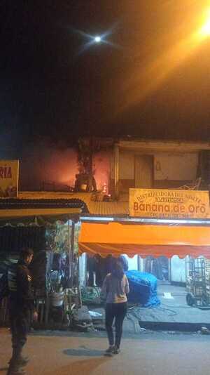 Un incendio en Villarrica, y aprehensión de una mujer por supuesto intento de coacción sexual informó la policía