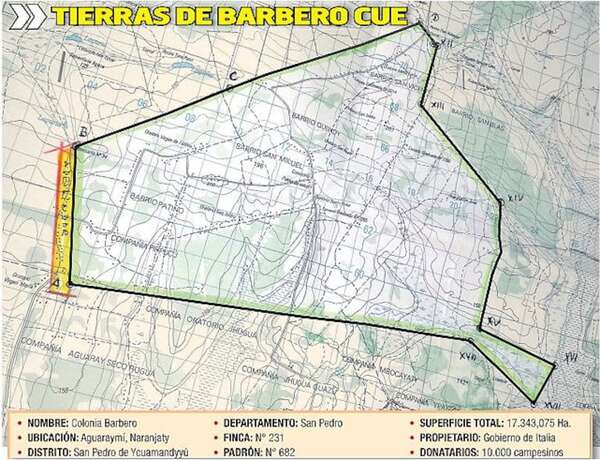 Tras una larga lucha social, política y judicial, iniciarán entrega de títulos en la colonia Andrés Barbero - Nacionales - ABC Color