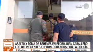 Asalto y toma de rehenes en Pedro Juan Caballero