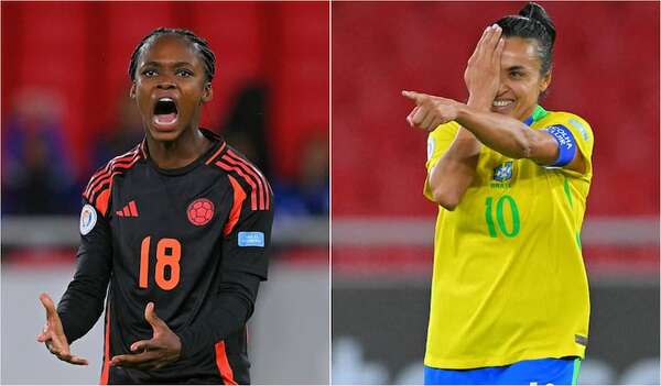 Copa América Femenina: Brasil y Colombia, por la consagración - Fútbol Internacional - ABC Color
