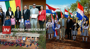 HOHENAU INAUGURA PABELLÓN MODERNO EN LA ESCUELA VIRGEN DE CAACUPÉ