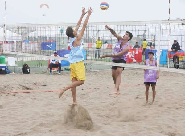 Arranque triunfal de Paraguay en el Sudamericano de vóley playa en Lima - Polideportivo - ABC Color