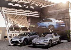Porsche exhibió su oferta eléctrica en la Expo Paraguay - Empresariales - ABC Color