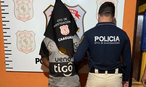 Detienen a joven con orden de captura por violencia familiar en Caaguazú - OviedoPress