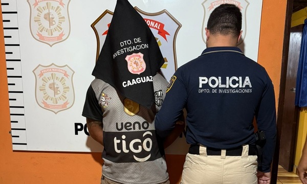 Detienen a joven con orden de captura por violencia familiar en Caaguazú - OviedoPress