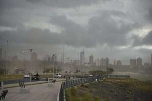 Domingo de tormentas: Meteorología alerta lluvias intensas y viento de 100 km/h - Clima - ABC Color