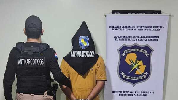 Incautan armas y detienen a presunto microtraficante en Amambay