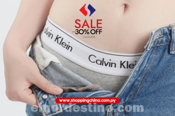 No te pierdas la Gran Liquidación de artículos diversos de la marca Calvin Klein en el e-commerce de Shopping China Importados - El Nordestino