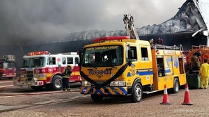 Incendio: Confirman que guardia está fuera de peligro
