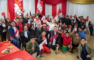 Peruanos fortalecen lazos de unión y solidaridad en Alto Paraná - ADN Digital