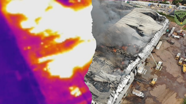 Incendio de depósitos en Luque no deja víctimas y localizan al guardia