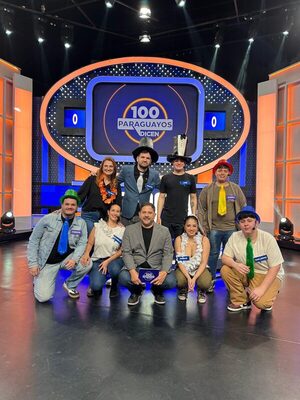 ¡Cierre espectacular de 100 Paraguayos Dicen, versión novios! - trece