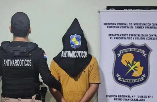 Detienen a presunto microtraficante con drogas y armas en Amambay