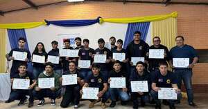 La Nación / Jóvenes logran culminar curso de metalmecánica ya con puestos laborales