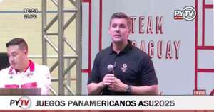 La Nación / Asu 2025: Peña destacó el nivel de los atletas en presentación del team paraguayo