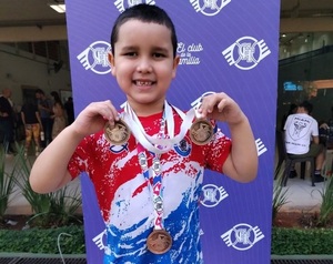 Sanlorenzano de 6 años brilla en la “Copa 44 Aniversario del CIT” con cinco trofeos » San Lorenzo PY