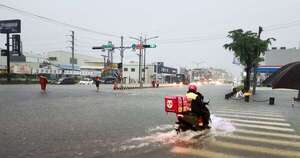 La Nación / Lluvias torrenciales en Taiwán causaron cuatro muertes