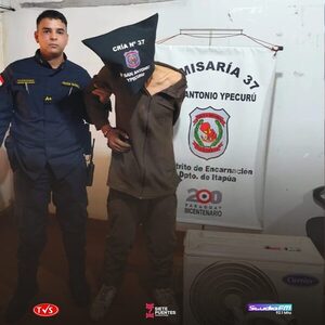 HOMBRE DETENIDO POR ROBO DE AIRE ACONDICIONADO EN ENCARNACIÓN - «TVS DIGITAL»