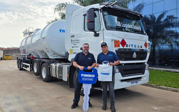 Importante entrega de parte de Timbo para la Empresa Benbal S.A - Amigo Camionero