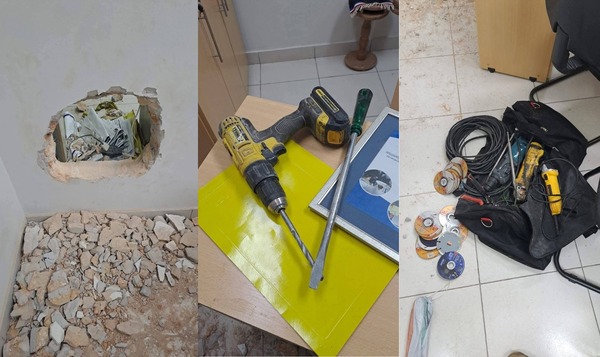Delincuentes abren tres boquetes pero fallan en intento de robo a banco en Santaní - ADN Digital