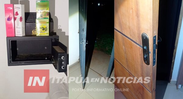 VIOLENTARON UNA CAJA FUERTE EN HOHENAU PERO NO ENCONTRARON DINERO