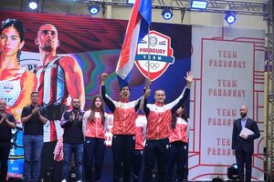 Nicole Martínez y Lars Flaming, abanderados de Paraguay en los Panamericanos Junior