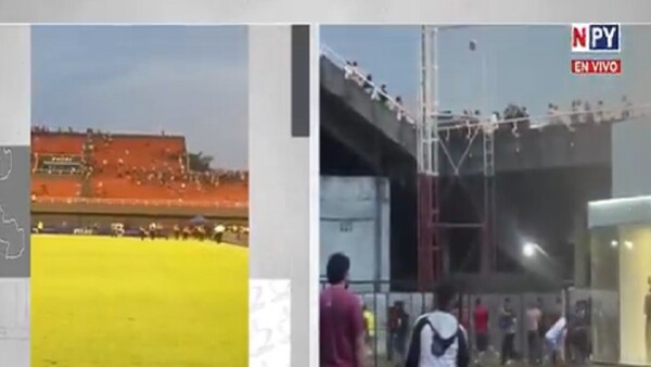 Violentos incidentes tras el Superclásico en Ciudad del Este