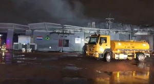 Incendio en parque industrial de Luque dejó perdidas millonarias