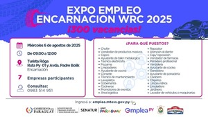 Con el Rally a la vista, Encarnación abre feria con 300 vacancias laborales - ADN Digital