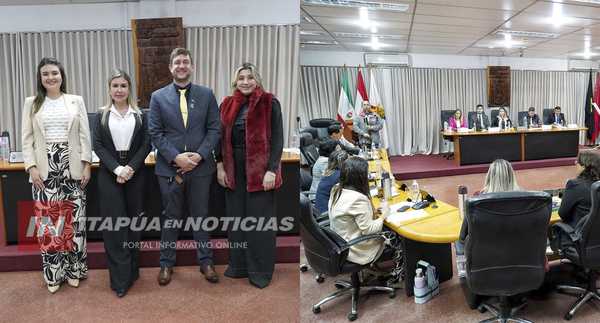 ELIGIERON LA NUEVA MESA DIRECTIVA EN LA JUNTA DEPARTAMENTAL DE ITAPÚA