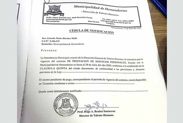 Funcionaria comunal despedida denuncia presunta represalia política | DIARIO PRIMERA PLANA