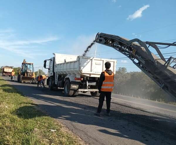 Tras deterioro prematuro, por fin arrancan obras en la destrozada ruta Villeta-Alberdi - Economía - ABC Color
