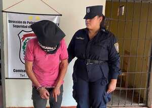 Violencia familiar: mujer en aparente estado etílico golpeó a su pareja con una olla de hierro y fue aprehendida - Nacionales - ABC Color