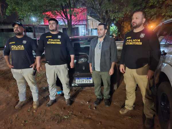 Recuperan vehículo denunciado como hurtado e identifican al supuesto autor en Ciudad del Este