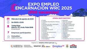 Feria de empleo de cara al Campeonato Mundial de Rally en Paraguay