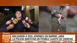 Dos jóvenes baleados tras el superclásico en Barrio Jara