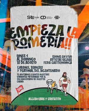 La Romería: cancelan shows por las inclemencias del tiempo - San Lorenzo Hoy
