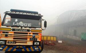 Nuevo incendio en Parque Industrial •