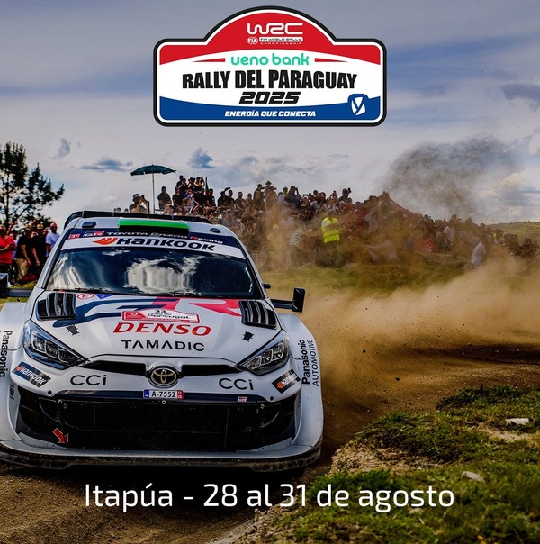 Confirman lista de pilotos del WRC Rally de Paraguay - trece