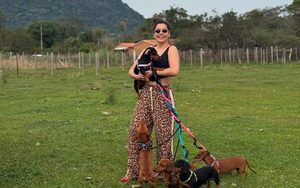 Popular / Larissa visitó su "valle nuevo" donde planea construir para su quinta