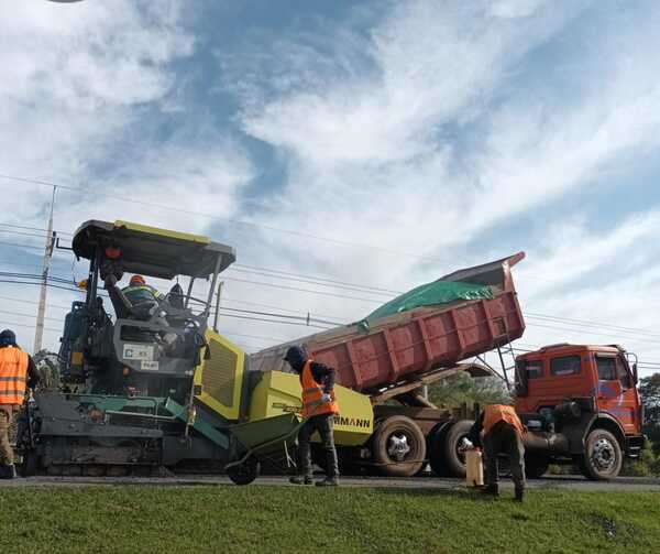Rehabilitación de la Ruta PY19: 15.000 personas afectadas por obras entre Villeta y Alberdi - Amigo Camionero
