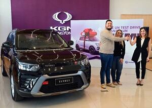 Automotor entregó una SsangYong KGM Tivoli 0 Km - Empresariales - ABC Color