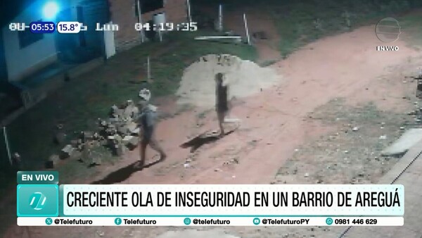 Creciente ola de inseguridad en barrio de Areguá