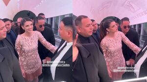 Popular / (VIDEO) ¡Feroz lalada por la cantidad de seguridad que tuvo Nadia Ferreira!
