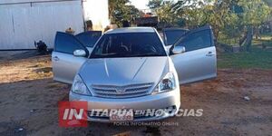 CAAZAPÁ: MIENTRAS UNA PAREJA PESCABA HURTARON SU VEHÍCULO 