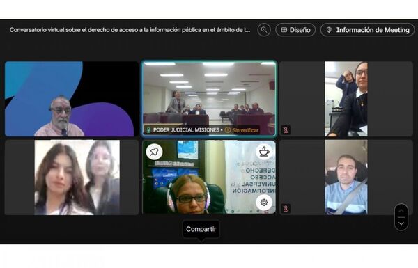 Conversatorio sobre acceso a la información pública con magistrados y directores de Misiones