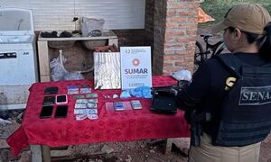 Plan Sumar: desarticulan punto de microtráfico en San Ignacio Guazú