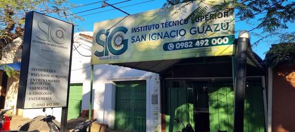Estudiante denuncia que el Instituto Técnico Superior San Ignacio Guazú está funcionando sin acreditación académica - Nacionales - ABC Color